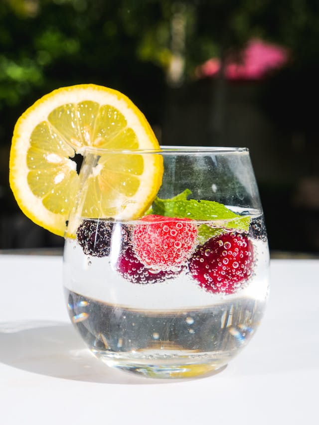 sparkling water